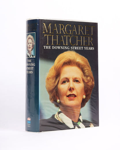 A fine copy of the first edition of Margaret Thatcher's, The Downing Street Years with fine suites of black and white photographic illustrations