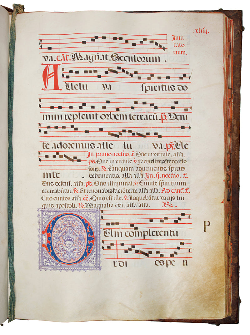 A rare Spanish Carthusian antiphonal dating from the early 17th century. 