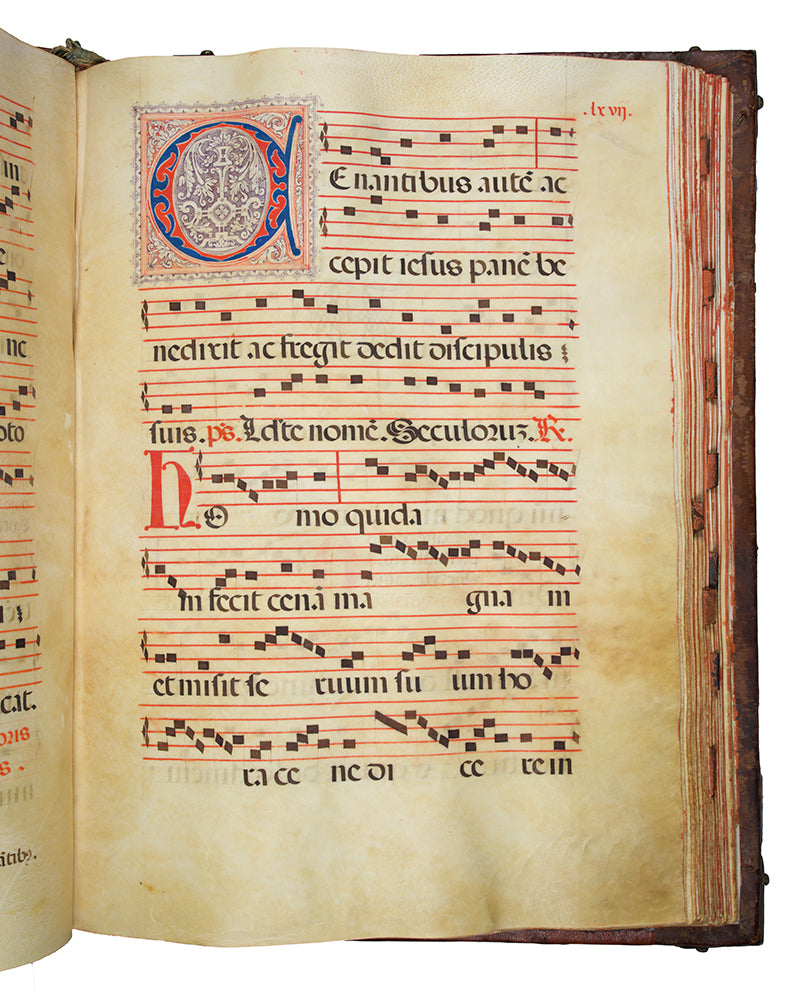 A rare Spanish Carthusian antiphonal dating from the early 17th century. 
