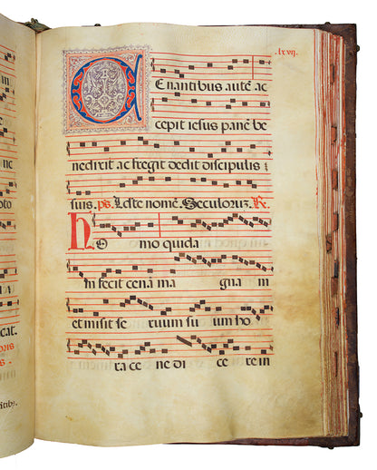 A rare Spanish Carthusian antiphonal dating from the early 17th century. 