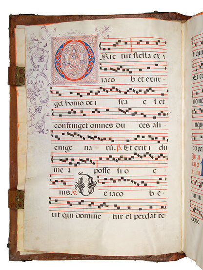 A rare Spanish Carthusian antiphonal dating from the early 17th century. 