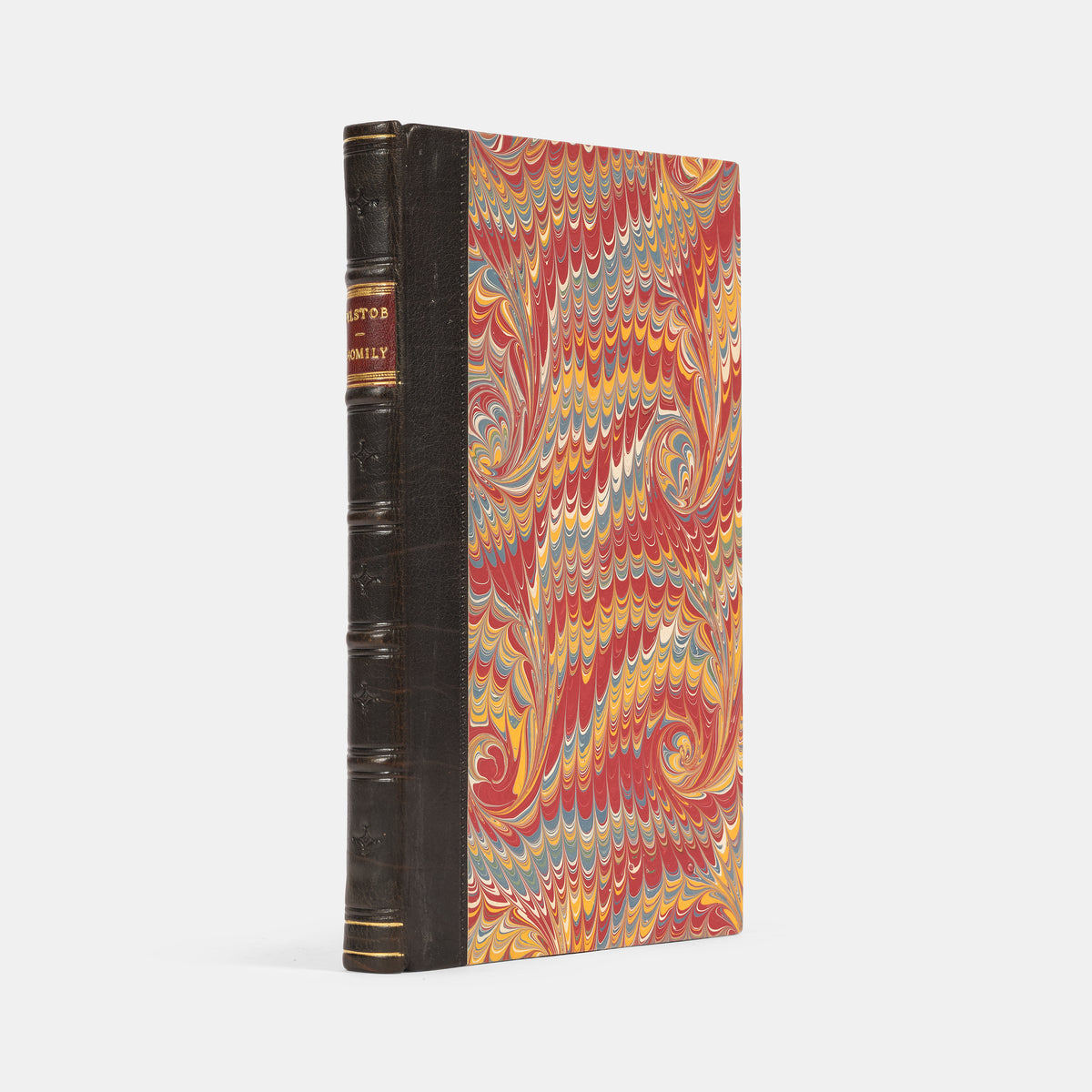 The first edition of this Old English life of Pop Gregory the Great by the Anglo-Saxon abbot Aelfric, pritned with a side-by-side translation into modern English by Elizbaeth Elstob