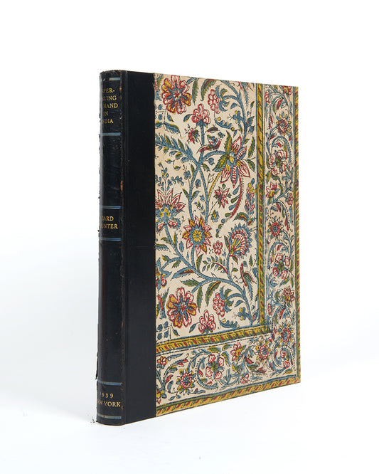 First edition of Papermaking by Hand in India by Dard Hunter, one of the foremost authorities of paper making in the twentieth century. He visited Kashmir, Sailkot, Delhi, Agra, Kalpi, Wardha, Hyderabad and Dacca.