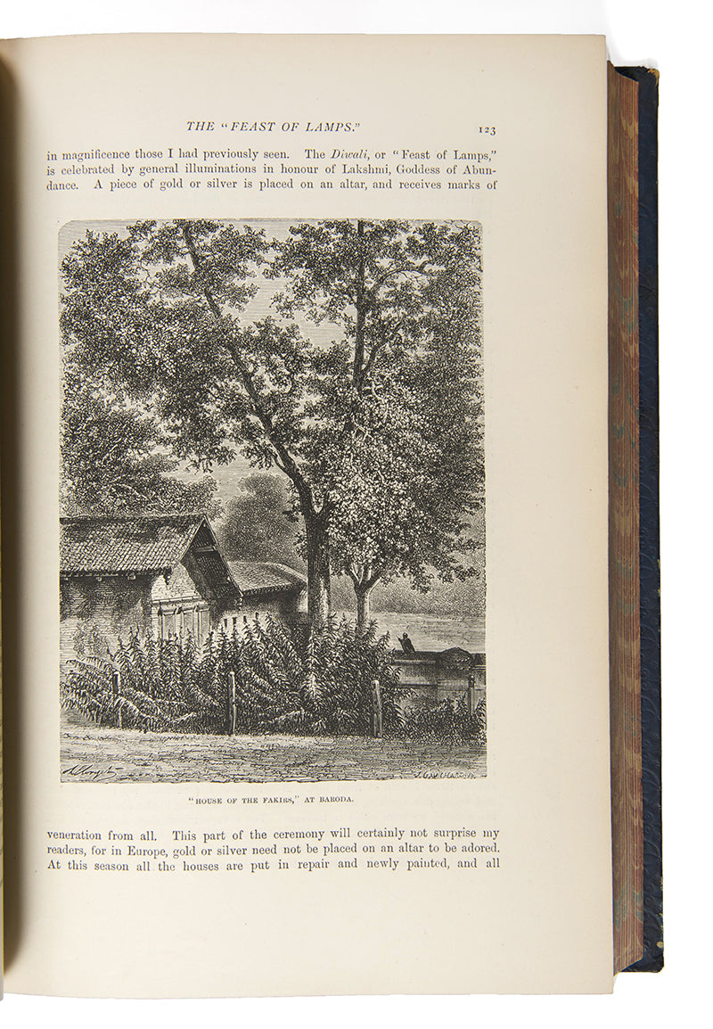 A handsome 1882 edition of Louis Rousselet's India and its native Princes.