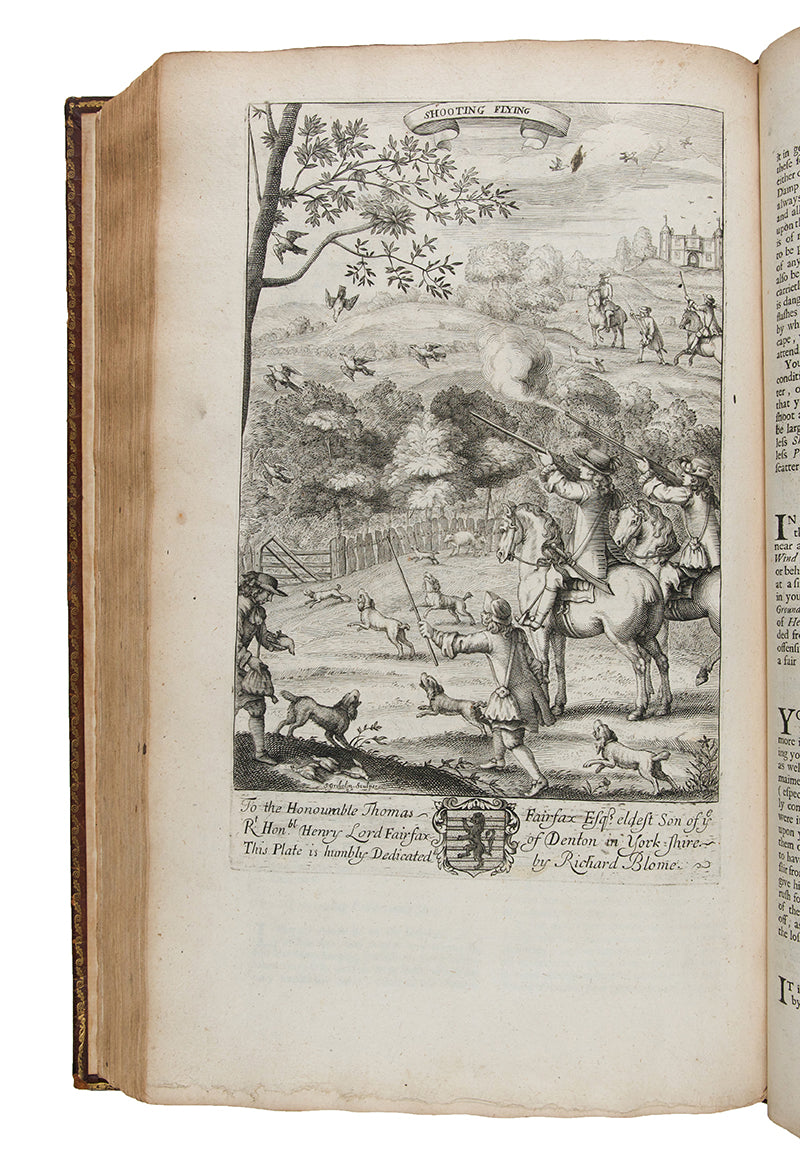 A fine book containing the earliest known illustrations of British field sports.