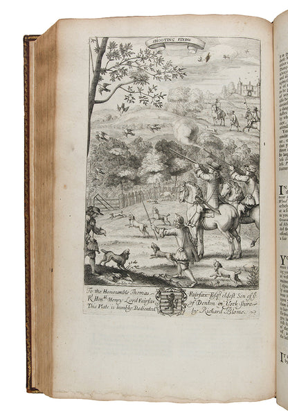 A fine book containing the earliest known illustrations of British field sports.