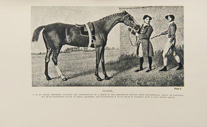 A brilliant deluxe edition of Flat Racing from the Lonsdale Library's Sports, Games & Pastimes series, containing chapters on the British Thoroughbred horse, jockeyship, and training along with 34 plates.