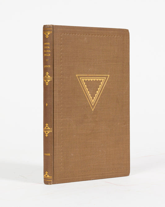 First edition of Anns Livia Plurabelle by James Joyce, one of 800 copies signed by the author.