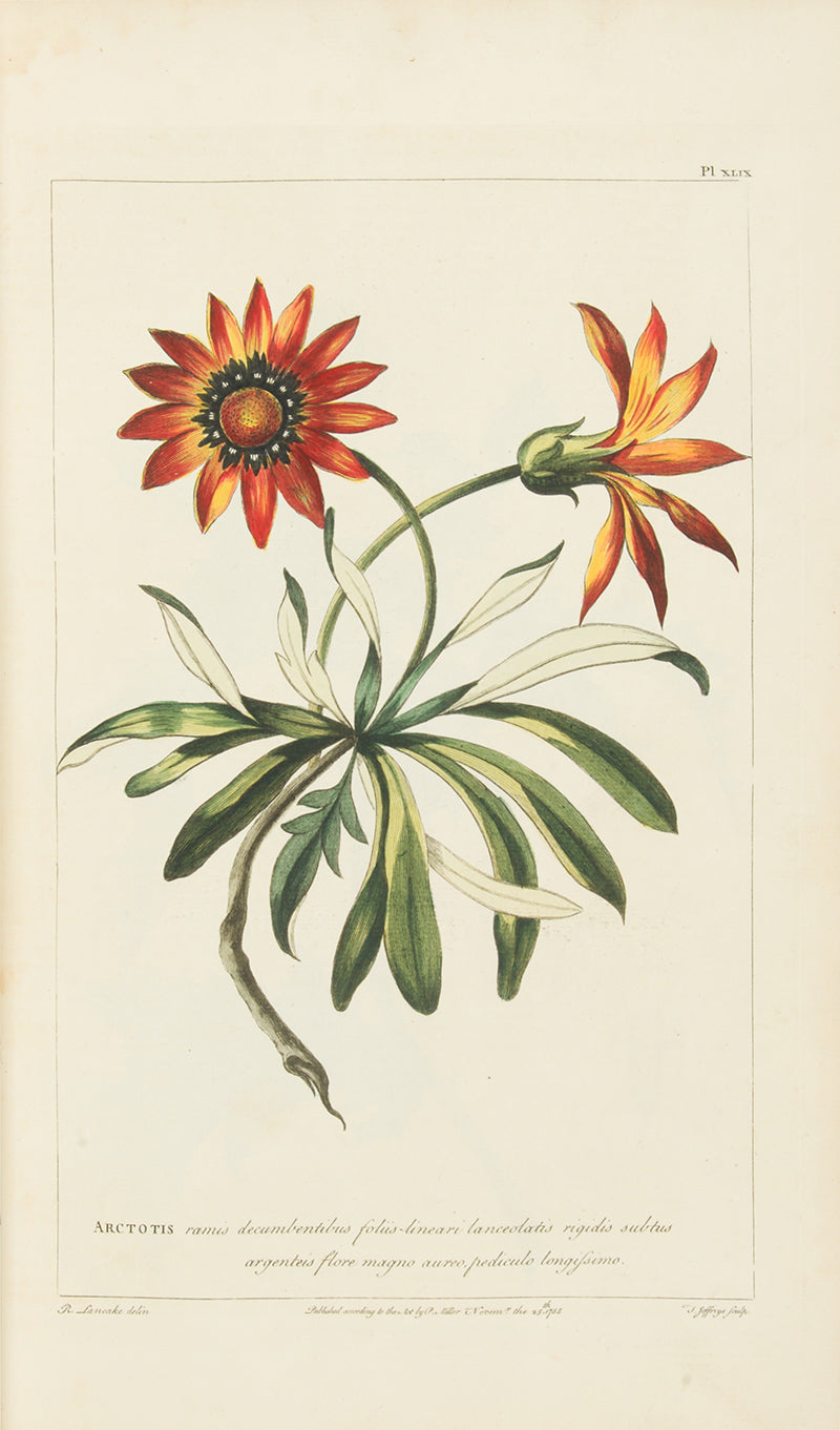 First edition of Philip Miller's Figures of the Most Beautiful, Useful and Uncommon Plants, one the most decorative botanical works of the eighteenth century. 
