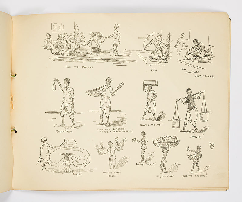 First edition, second impression, of George Darby's Calcutta Curiosities, a charming Thanker, Spink and Co. production.