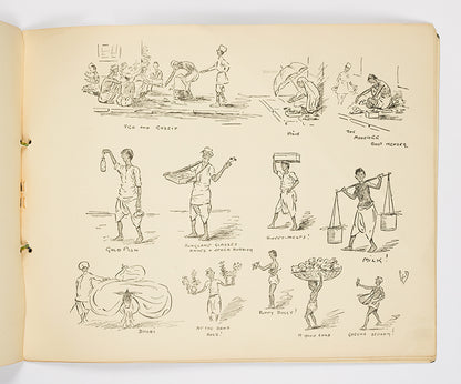 First edition, second impression, of George Darby's Calcutta Curiosities, a charming Thanker, Spink and Co. production.