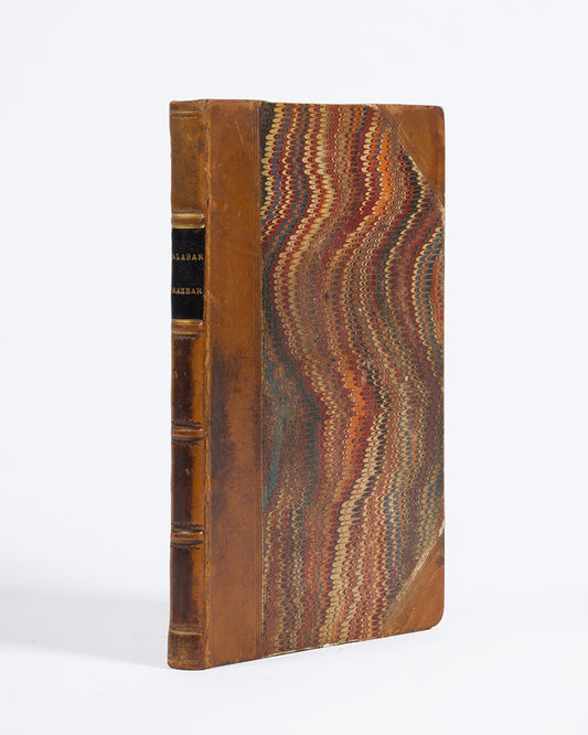 Second edition of A Grammar for Learning the Principles of the Malabar Language by Johann Fabricius,  the first Tamil English grammar ever printed by one of the key Tamil scholars of the early German Protestant missionary movement. 
