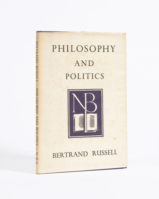 This first edition of Bertrand Russell's lecture, delivered at the National Book League in 1946, encompasses the influence of Western philosophy on political action.