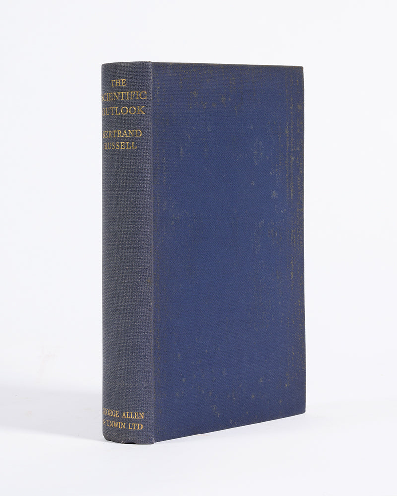 First edition, first impression of this 'broad survey of the history of scientific knowledge and of its philosophical implications', written for a general audience by mathematician and philosopher Bertrand Russell.