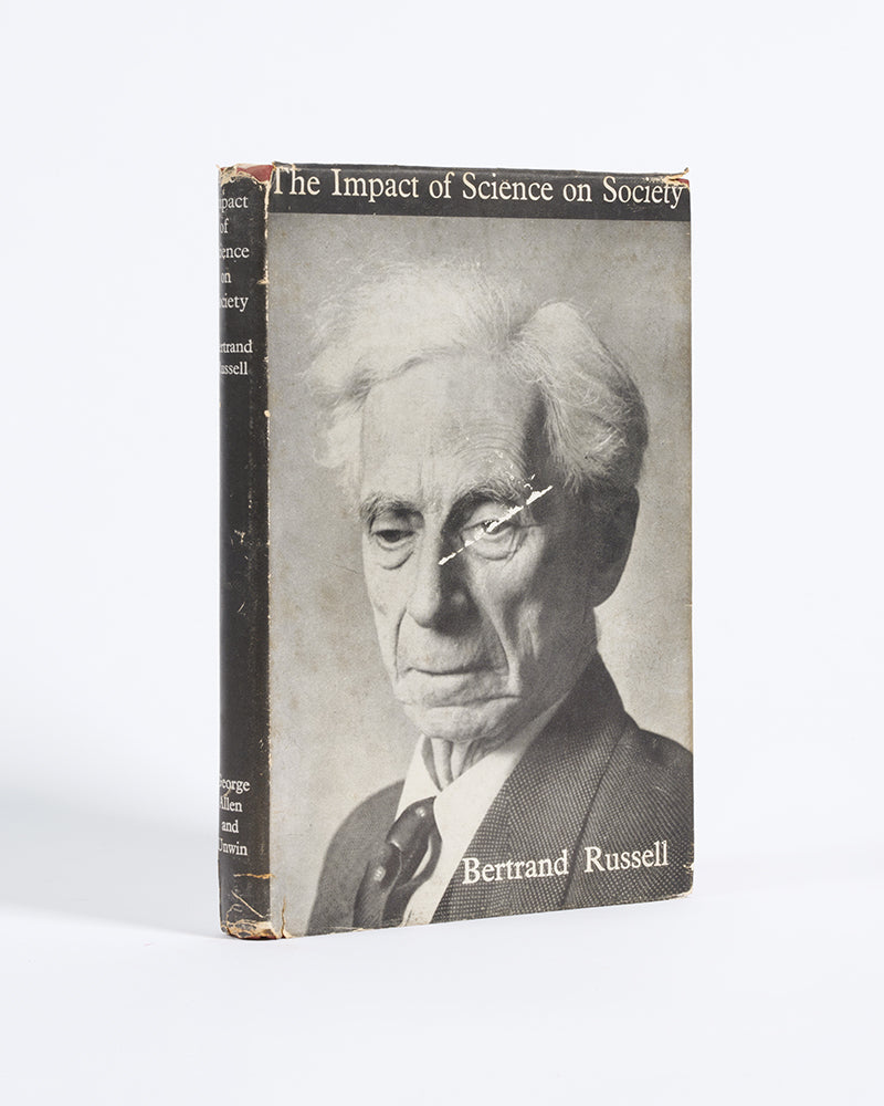 The first UK edition, much expanded of this collection of lectures by Bertrand Russell on The Impact of Science on Society
