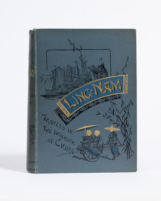 First edition of Ling-Nam by Benjamin Couch Henry, one of the few English books with references to Hainan which is the tropical island located in the southernmost tip of China.