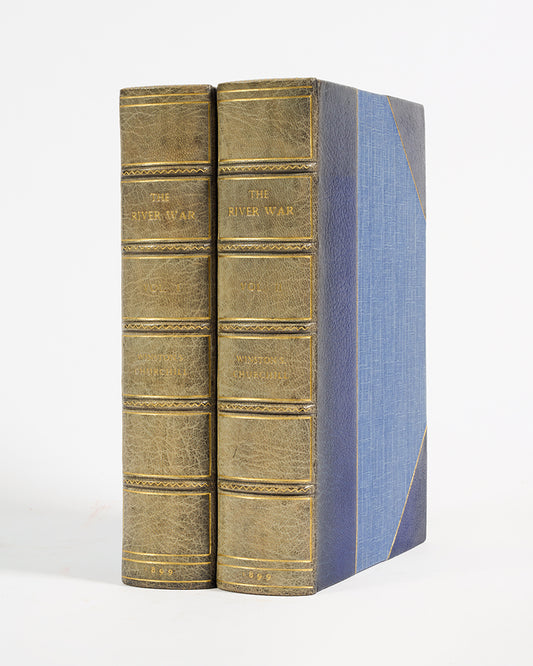 A first edition of The River War by Winston Churchill.