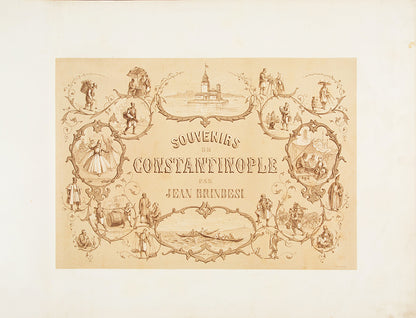 First edition of Brindesi's Souvenirs de Constantinople in excellent condition and in the original cloth, an important set of views of the Ottoman Empire.