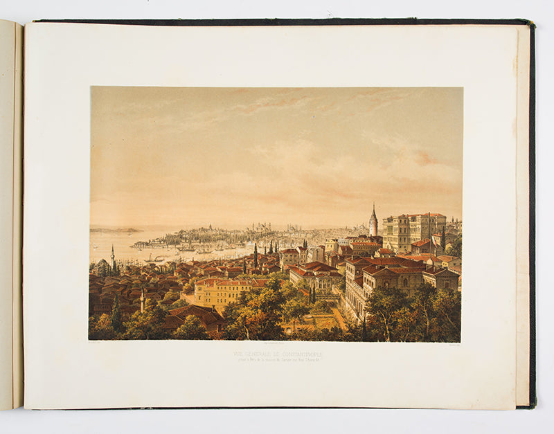 First edition of Brindesi's Souvenirs de Constantinople in excellent condition and in the original cloth, an important set of views of the Ottoman Empire.
