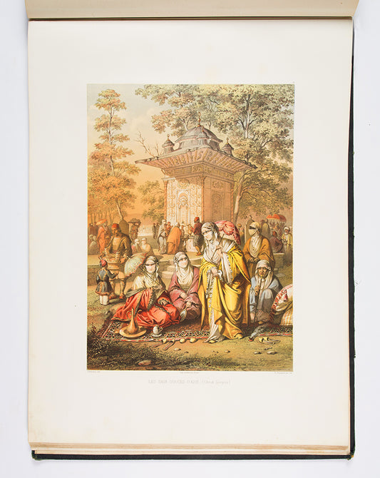 First edition of Brindesi's Souvenirs de Constantinople in excellent condition and in the original cloth, an important set of views of the Ottoman Empire.
