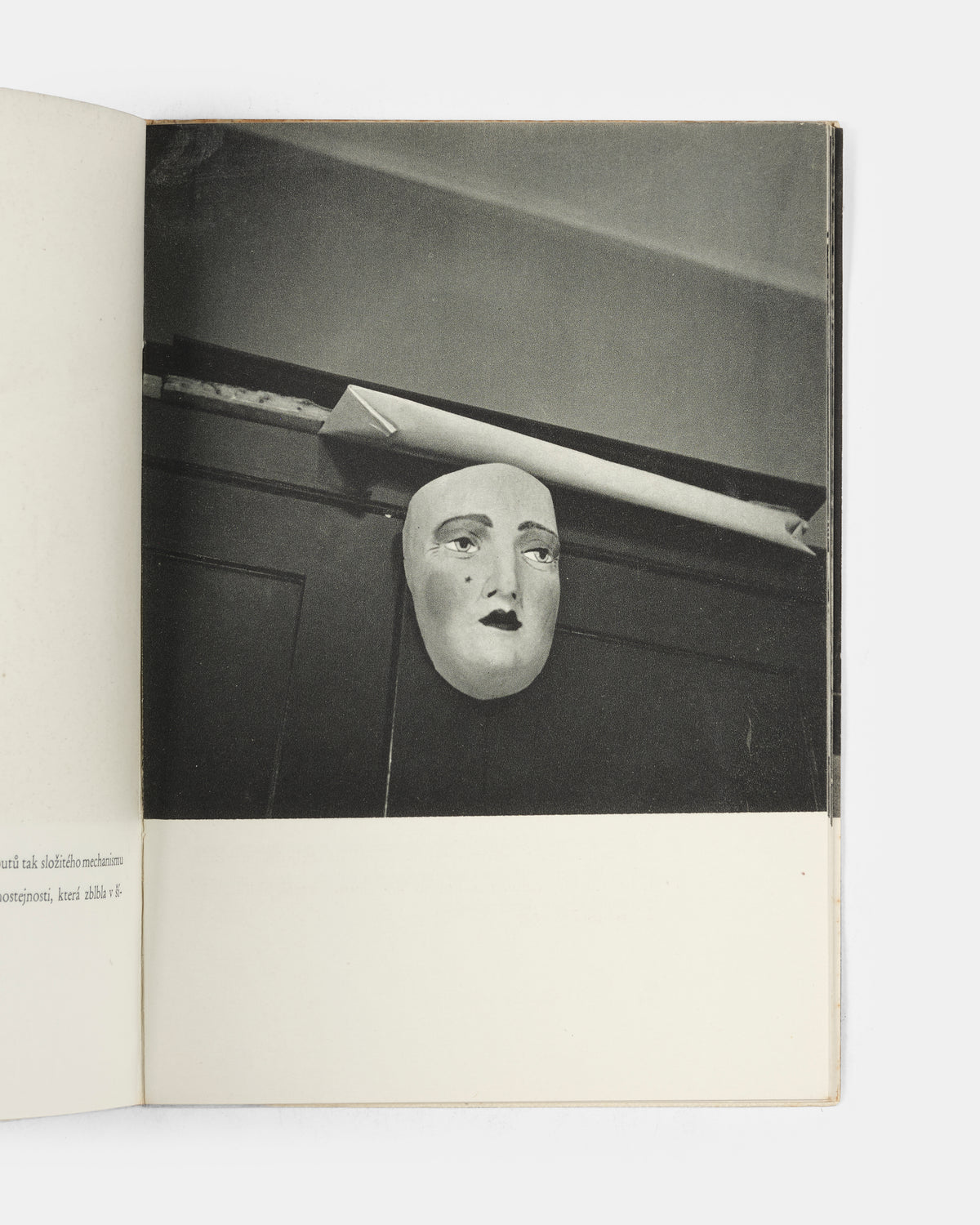 First edition thus of this meditation on resistance, after the scarce original clandestine version with gelatin silver photographs produced by the artists in a small number of copies during the Nazi occupation of Czechoslovakia. 