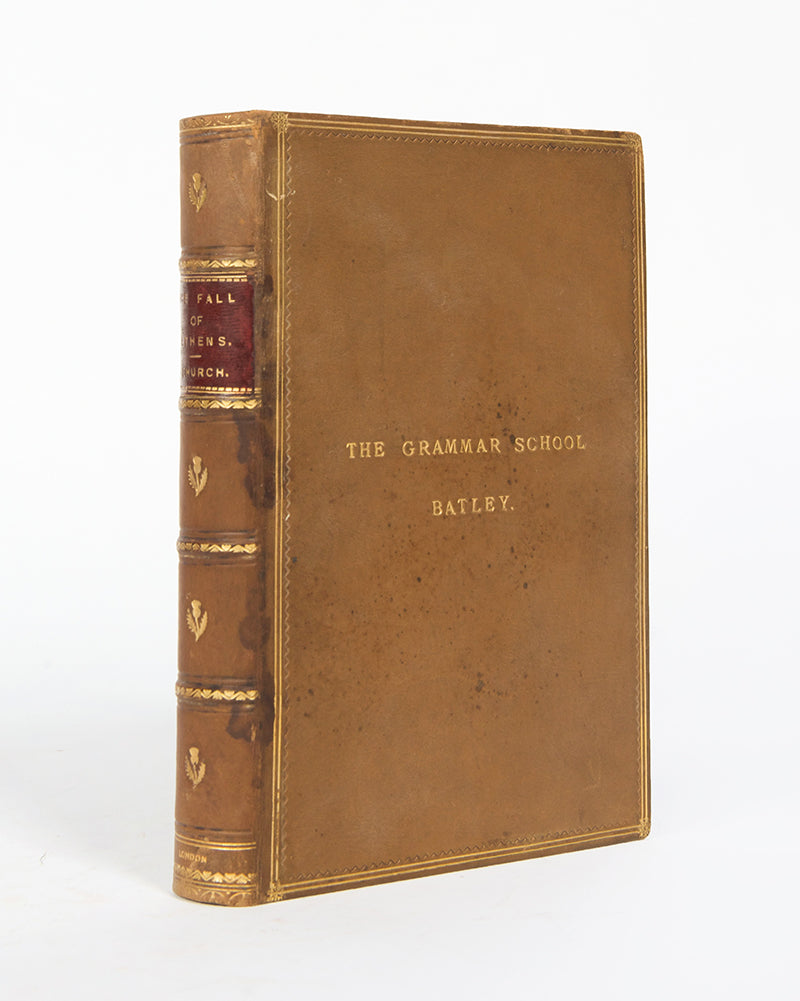 A scarce, finely bound, and illustrated edition of A. J. Church's retelling of the Peloponnesian War