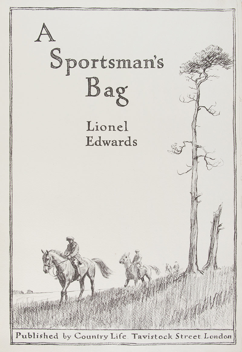 Hunting, shooting and fishing. Signed limited editions.
