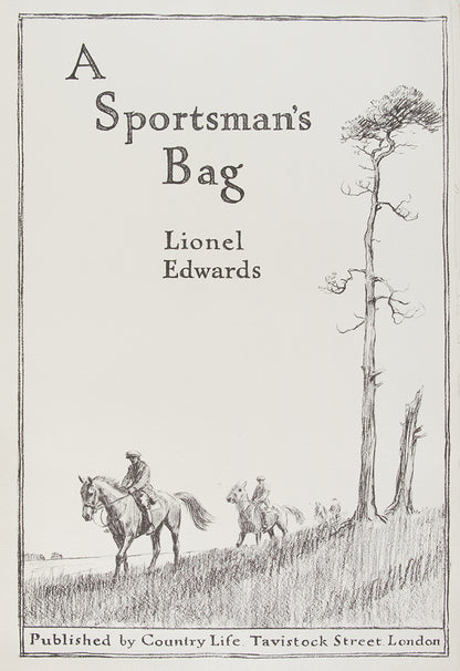 Hunting, shooting and fishing. Signed limited editions.