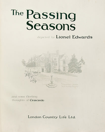 Hunting, shooting and fishing. Signed limited editions.