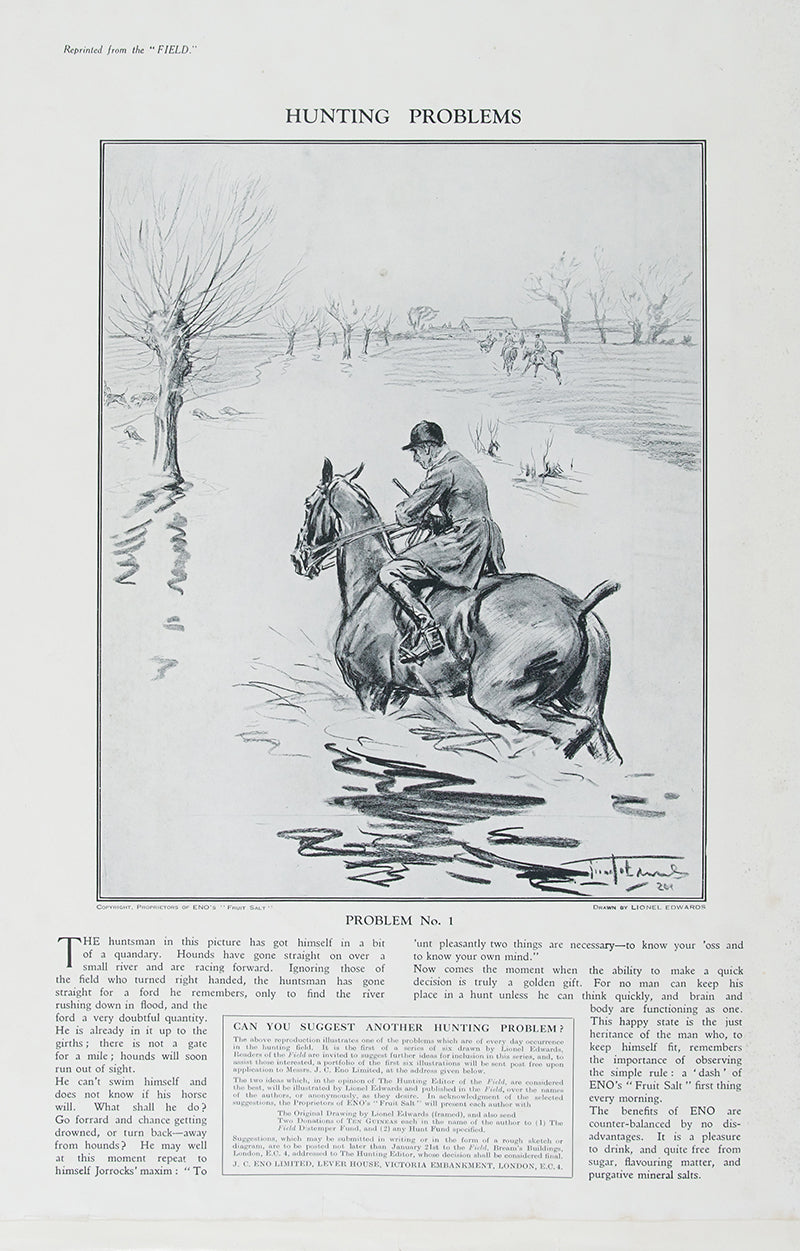 Hunting, shooting and fishing. Signed limited editions.