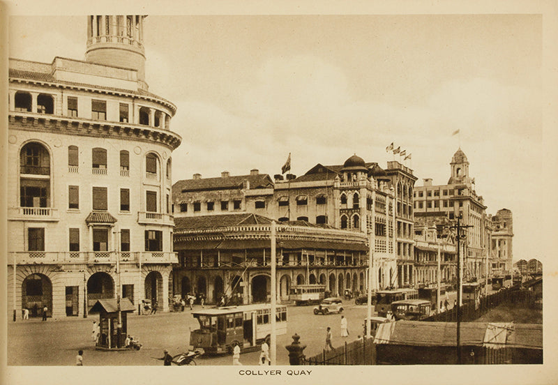 Sunny Singapore, published by Kelly and Walsh, containing views of Singapore including the Raffles Hotel, Government House, and other important buildings of the city.