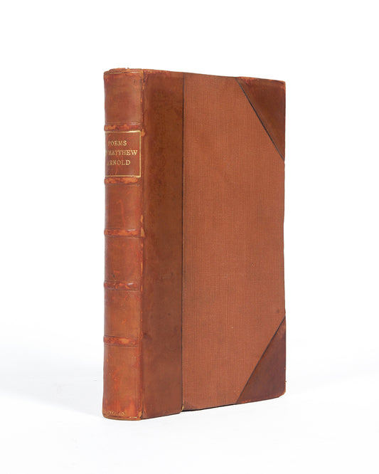 An attractive copy of The Poems of Matthew Arnold containing some of the poet's greatest poems, such as 'The Scholar Gipsy', 'Dover Beach', and 'Thyrsis.' 