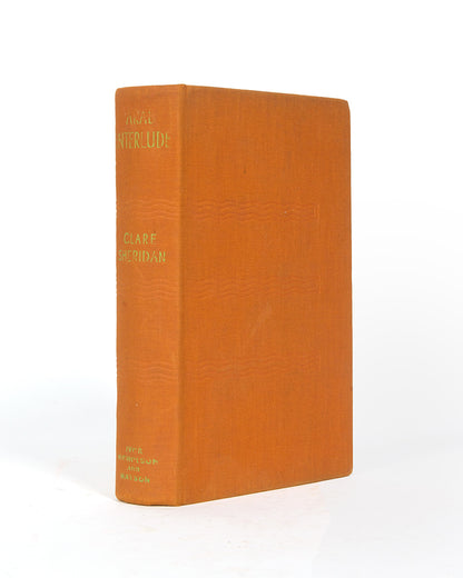 Inscribed presentation copy of Arab Interlude by Clare Sheridan, the copy of Marcus Adams, noted photographer of the time.