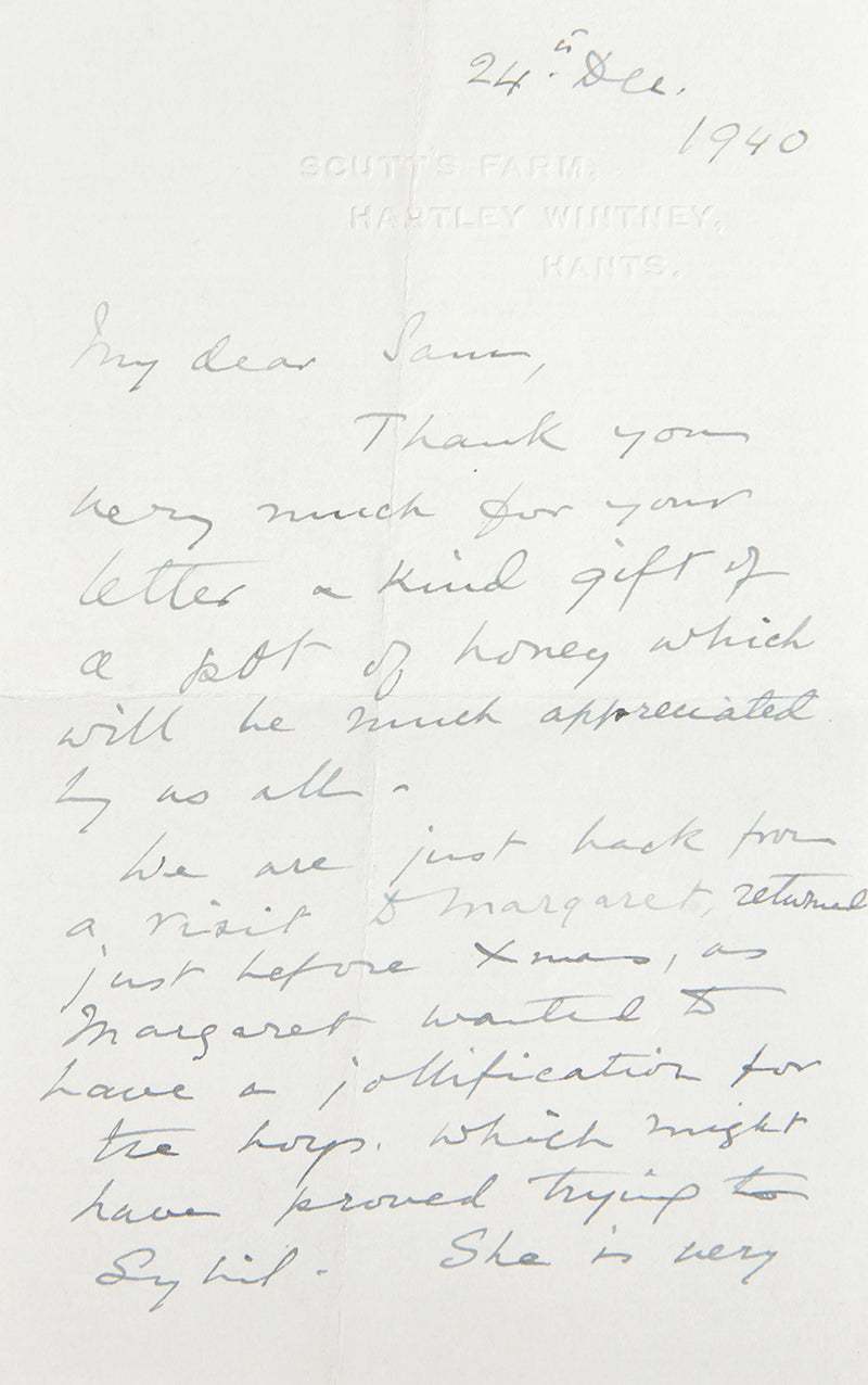 First edition of The Experiences of a Military Attaché in the Balkans by H. D. Napier, with signed letters by the author and another from the Balkan MOI during WWII.
