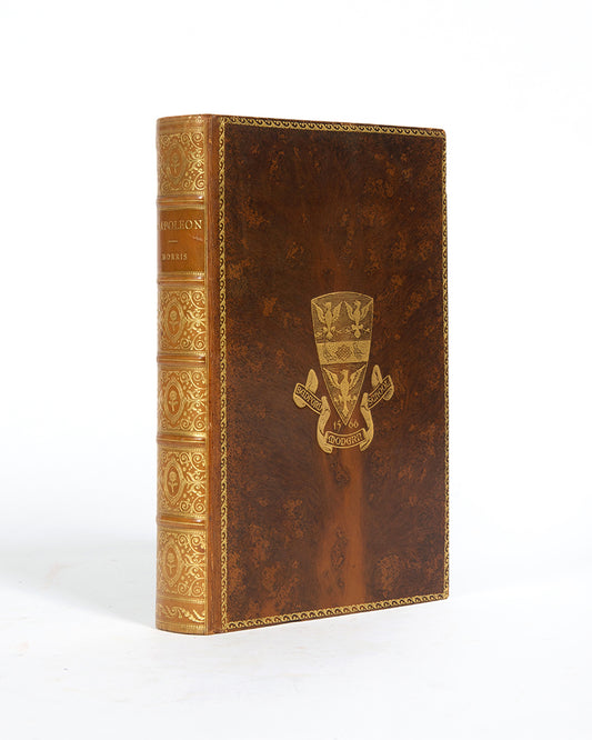 A very handsome prize-binding of William O'Connor Morris' biography of Emperor Napoleon Bonaparte