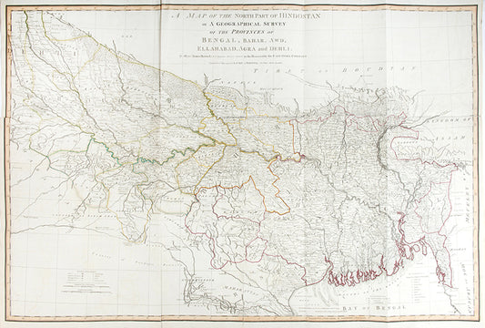 A Map of the North Part of Hindostan