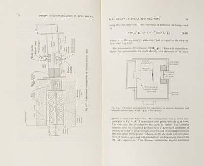 First edition of Beta Decay, physicist Chien-Shiung Wu's important book on the emission of electrons by decaying atoms.