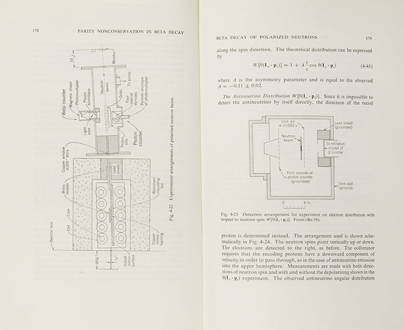 First edition of Beta Decay, physicist Chien-Shiung Wu's important book on the emission of electrons by decaying atoms.