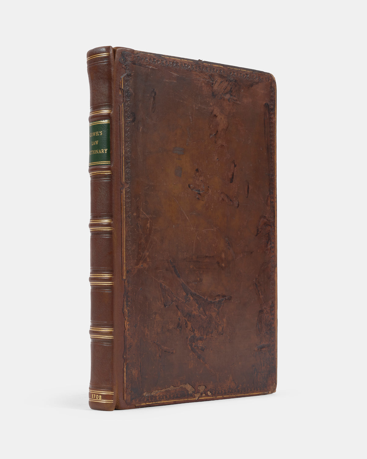 A later printing of John Cowell's controversial dictionary of English legal terminology drawn from both common and civil law