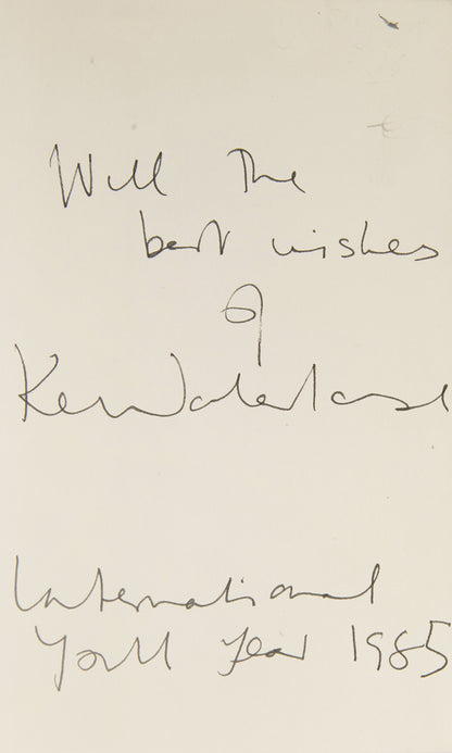 First editions, first impressions of the two Billy Liar books by Keith Waterhouse, the latter of which is inscribed