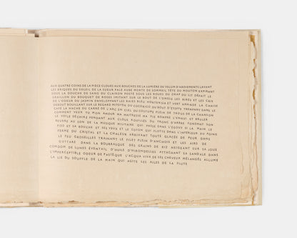 Signed by Iliazd and nine of the artists, including Picasso, Miro andErnst.