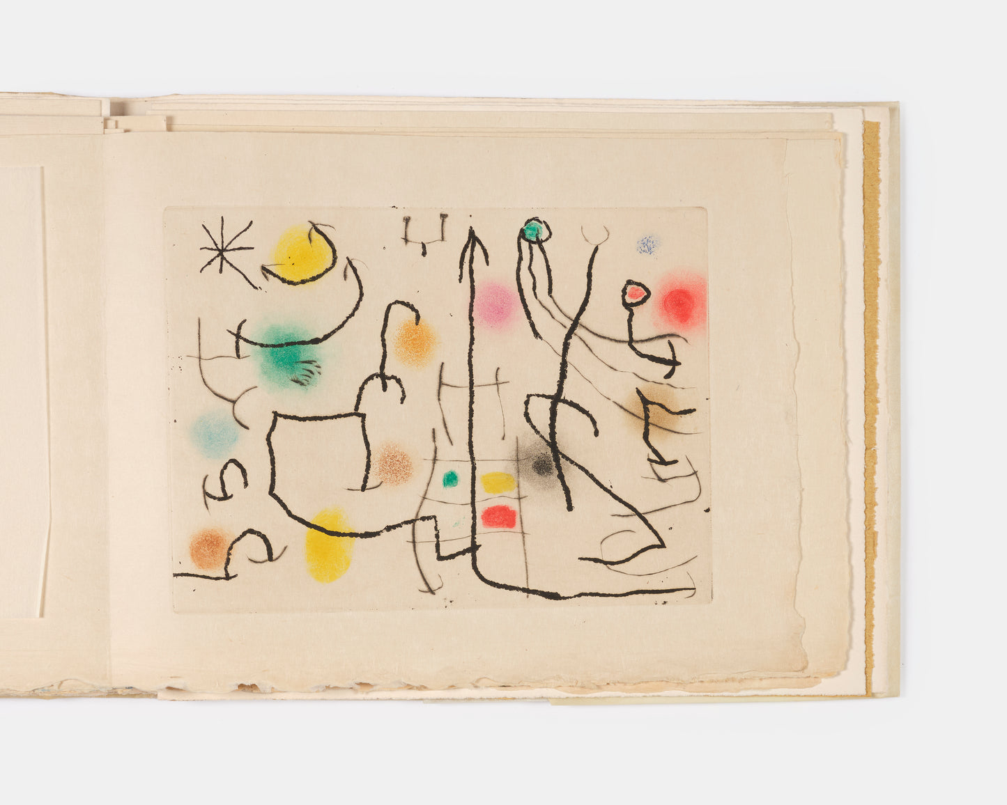 Signed by Iliazd and nine of the artists, including Picasso, Miro andErnst.