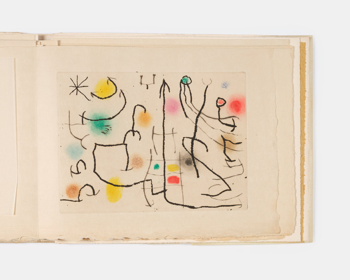 Signed by Iliazd and nine of the artists, including Picasso, Miro andErnst.
