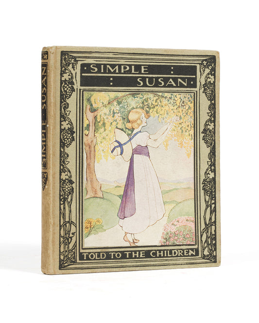 A wonderfully decorated copy of Simple Susan by Maria Edgeworth and illustrated by Olive Allen.