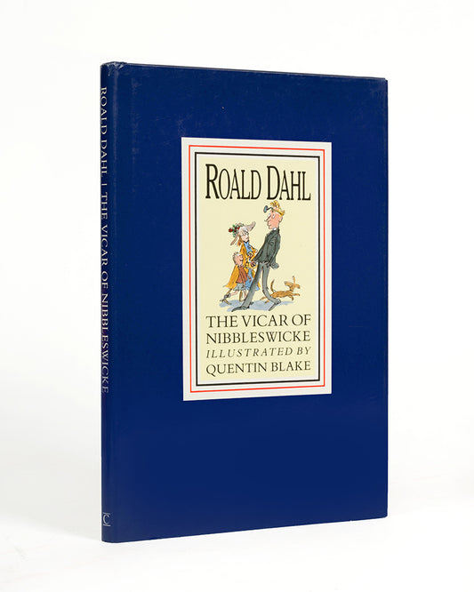 The first UK edition of The Vicar of Nibbleswick by Roald Dahl and illustrated by Quentin Blake.