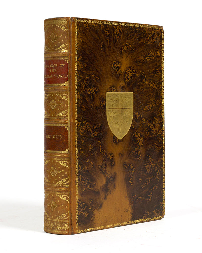 A pleasingly bound copy of Selous' fascinating investigation into the complexities of the animal kingdom, from microscopic combat among insects, to the aquatic archery of the angler fish.