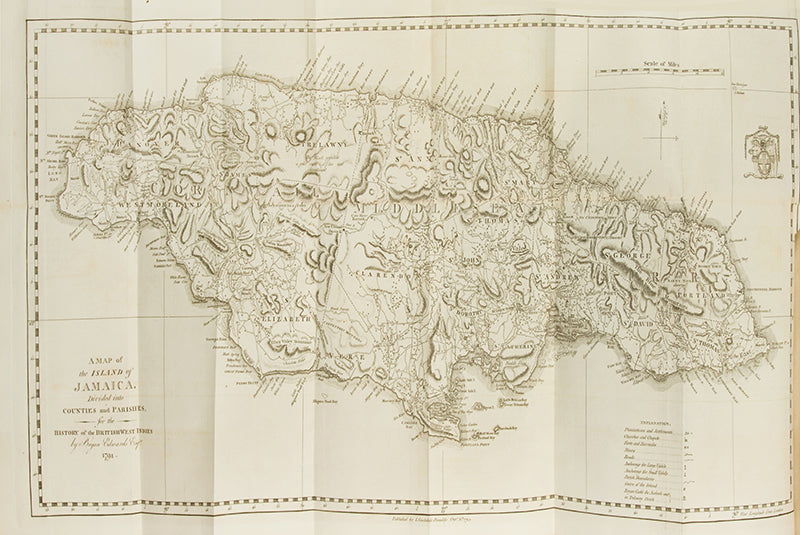 Third edition, and first octavo edition, of The History, Civil and Commercial, of the British Colonies in the West Indies by Bryan Edwars, an important history of the Caribbean by a key propnent of the slave trade.