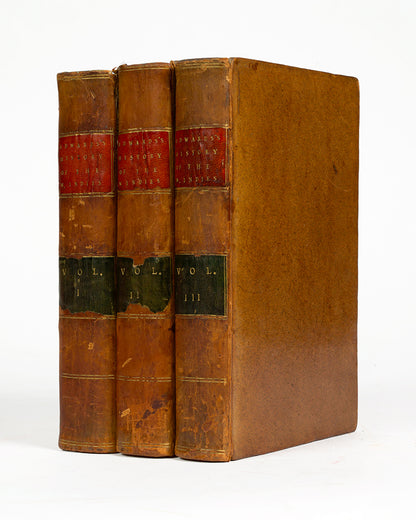 Third edition, and first octavo edition, of The History, Civil and Commercial, of the British Colonies in the West Indies by Bryan Edwars, an important history of the Caribbean by a key propnent of the slave trade.
