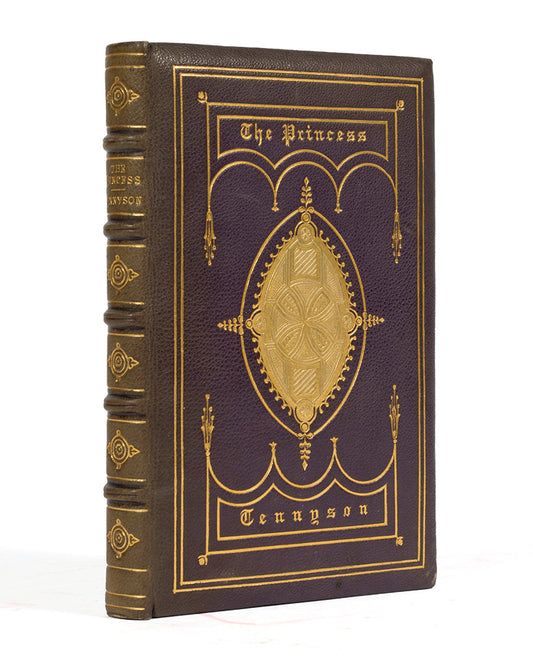 A handsomely bound copy of Alfred Lord Tennyson's narrative poem, published just 15 years after the original edition.