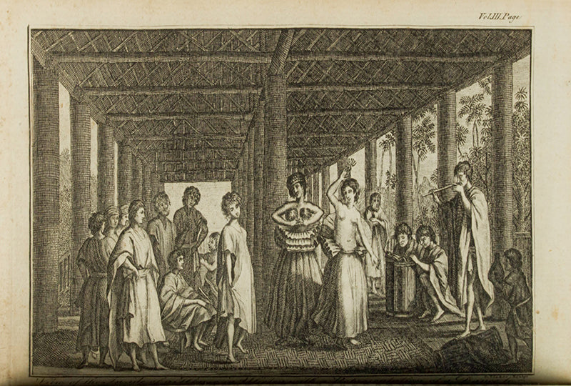 Hawkesworth's An Account of the Voyages for Making Discoveries in the Southern Hemisphere, the fourth edition printed in Scotland with plates freshly re-engraved for this edition.